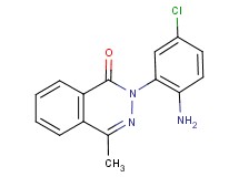 2-(2-amino-5-chlorophenyl)-4-methyl-1(2H)-phthalazinone