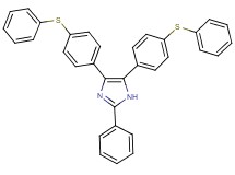 2-phenyl-4,5-bis[4-(phenylthio)phenyl]-1H-imidazole