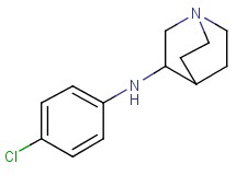 N-(4-chlorophenyl)quinuclidin-3-amine