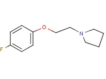 1-[2-(4-fluorophenoxy)ethyl]pyrrolidine oxalate