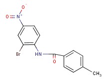 N-(2-bromo-4-nitrophenyl)-4-methylbenzamide