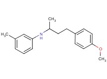 N-[3-(4-methoxyphenyl)-1-methylpropyl]-3-methylaniline