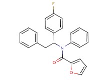 N-[1-(4-fluorophenyl)-2-phenylethyl]-N-phenyl-2-furamide