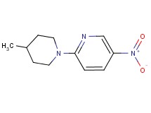 2-(4-methyl-1-piperidinyl)-5-nitropyridine