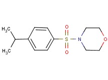 4-[(4-isopropylphenyl)sulfonyl]morpholine