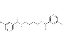 N,N'-1,4-butanediylbis(5-bromonicotinamide)