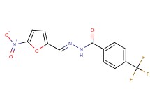 N'-[(5-nitro-2-furyl)methylene]-4-(trifluoromethyl)benzohydrazide