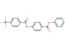 N-[4-(anilinocarbonyl)phenyl]-4-(trifluoromethyl)benzamide