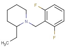 1-(2,6-difluorobenzyl)-2-ethylpiperidine