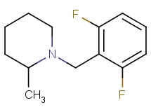 1-(2,6-difluorobenzyl)-2-methylpiperidine