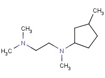 N,N,N'-trimethyl-N'-(3-methylcyclopentyl)-1,2-ethanediamine