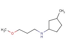 (3-methoxypropyl)(3-methylcyclopentyl)amine