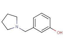 3-(1-pyrrolidinylmethyl)phenol