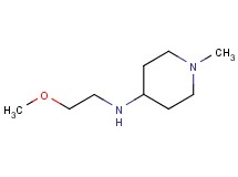 N-(2-methoxyethyl)-1-methyl-4-piperidinamine