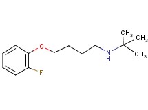 N-(tert-butyl)-4-(2-fluorophenoxy)-1-butanamine