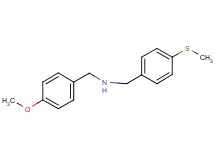 (4-methoxybenzyl)[4-(methylthio)benzyl]amine hydrochloride
