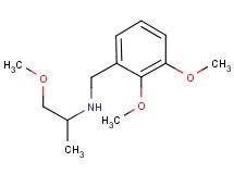 (2,3-dimethoxybenzyl)(2-methoxy-1-methylethyl)amine