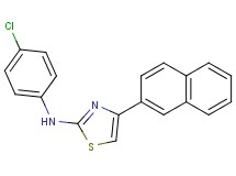 N-(4-chlorophenyl)-4-(2-naphthyl)-1,3-thiazol-2-amine