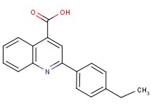 2-(4-ethylphenyl)-4-quinolinecarboxylic acid