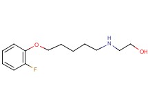 2-{[5-(2-fluorophenoxy)pentyl]amino}ethanol
