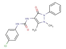 N-(4-chlorophenyl)-N'-(1,5-dimethyl-3-oxo-2-phenyl-2,3-dihydro-1H-pyrazol-4-yl)urea