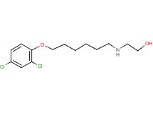 2-{[6-(2,4-dichlorophenoxy)hexyl]amino}ethanol