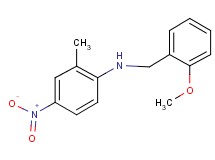 (2-methoxybenzyl)(2-methyl-4-nitrophenyl)amine