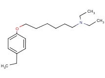 N,N-diethyl-6-(4-ethylphenoxy)-1-hexanamine