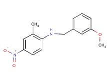 (3-methoxybenzyl)(2-methyl-4-nitrophenyl)amine