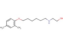 2-{[6-(2,4-dimethylphenoxy)hexyl]amino}ethanol