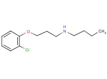 N-[3-(2-chlorophenoxy)propyl]-1-butanamine
