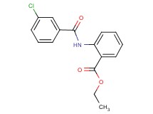 ethyl 2-[(3-chlorobenzoyl)amino]benzoate