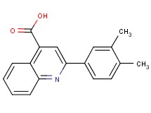 2-(3,4-dimethylphenyl)-4-quinolinecarboxylic acid