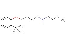 N-butyl-4-(2-tert-butylphenoxy)-1-butanamine