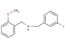 (3-fluorobenzyl)(2-methoxybenzyl)amine