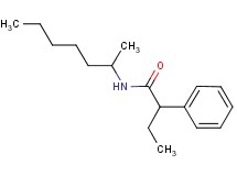 N-(1-methylhexyl)-2-phenylbutanamide
