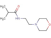 2-methyl-N-[2-(4-morpholinyl)ethyl]propanamide