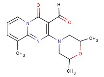 2-(2,6-dimethyl-4-morpholinyl)-9-methyl-4-oxo-4H-pyrido[1,2-a]pyrimidine-3-carbaldehyde
