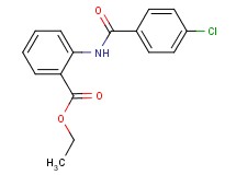 ethyl 2-[(4-chlorobenzoyl)amino]benzoate