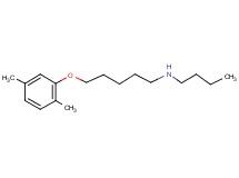 N-butyl-5-(2,5-dimethylphenoxy)-1-pentanamine