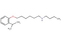 N-butyl-6-(2-isopropylphenoxy)-1-hexanamine