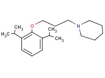 1-[3-(2,6-diisopropylphenoxy)propyl]piperidine