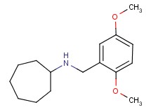 N-(2,5-dimethoxybenzyl)cycloheptanamine