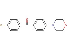 (4-fluorophenyl)[4-(4-morpholinyl)phenyl]methanone