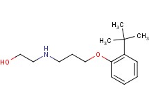 2-{[3-(2-tert-butylphenoxy)propyl]amino}ethanol ethanedioate (salt)