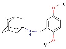 1-adamantyl(2,5-dimethoxybenzyl)amine