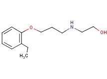 2-{[3-(2-ethylphenoxy)propyl]amino}ethanol