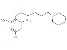 1-[5-(4-chloro-2,6-dimethylphenoxy)pentyl]piperidine