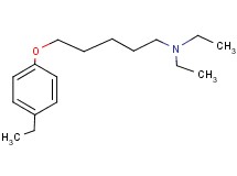 N,N-diethyl-5-(4-ethylphenoxy)-1-pentanamine