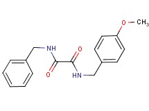 N-benzyl-N'-(4-methoxybenzyl)ethanediamide